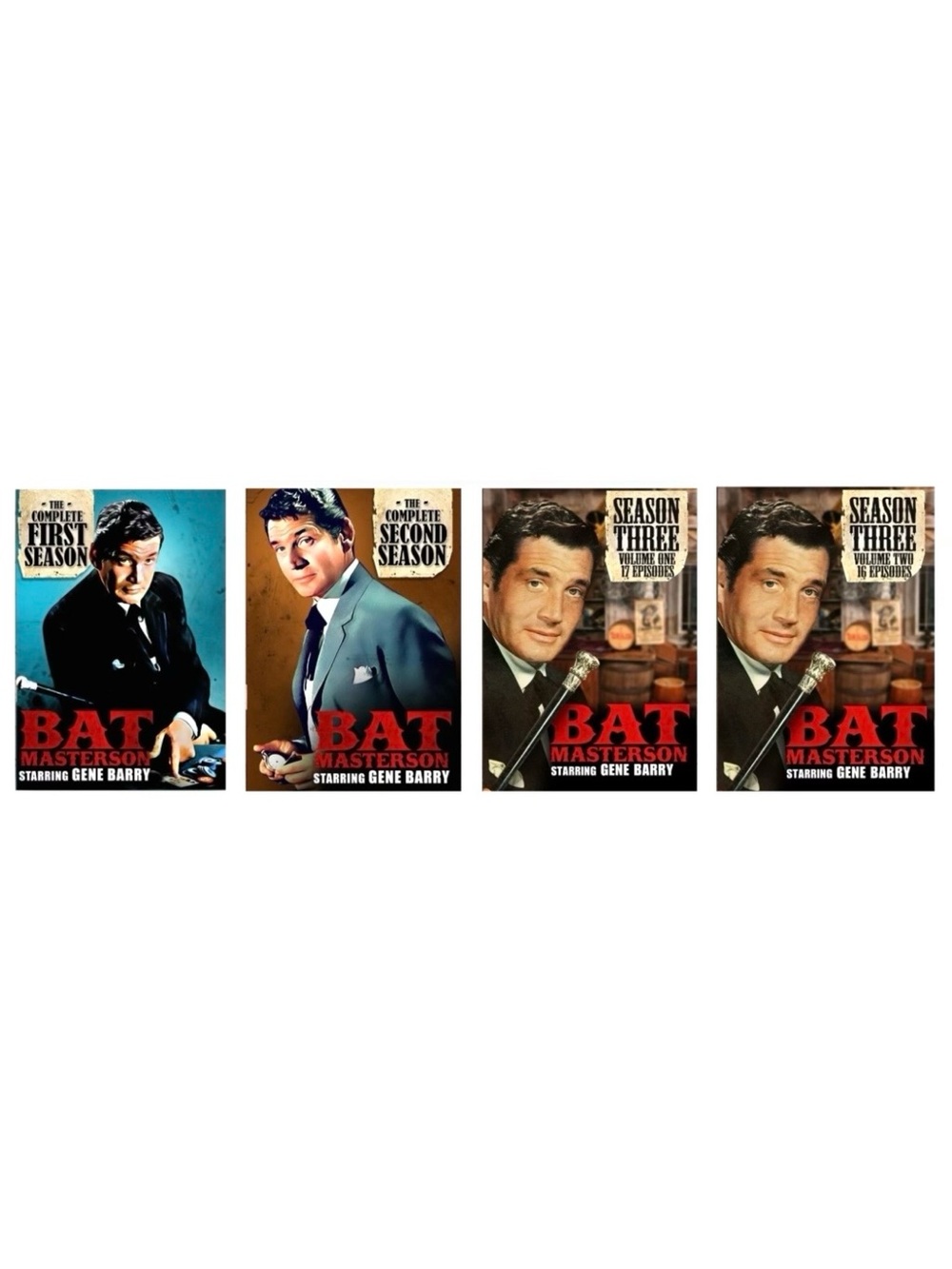 Bat Masterson: The Complete Series (DVD, 1961, 14-Disc Set)